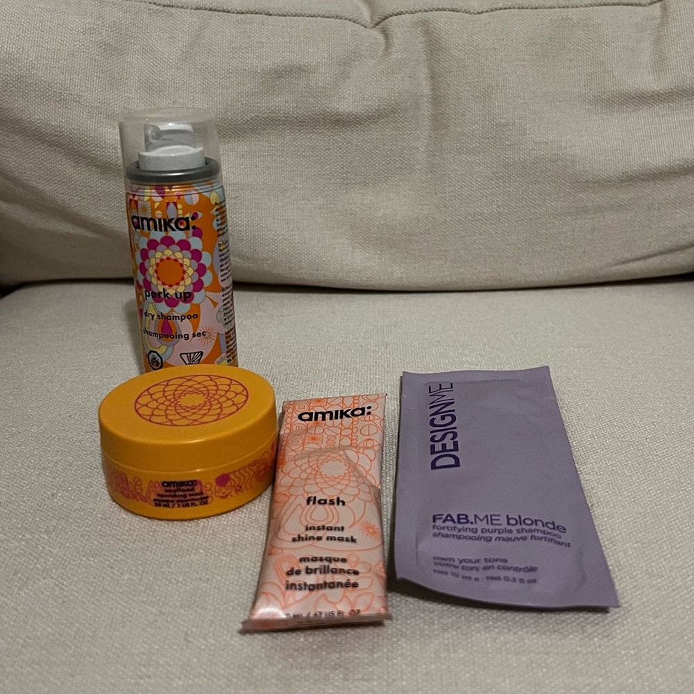 Hair Samples Lot - 9 items